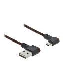 DeLOCK Easy USB 2.0 USB-kabel 20cm Sort