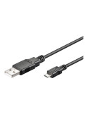 Goobay USB A til Micro USB-B 0,15m sort