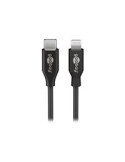 Goobay Lightning-kabel 2m sort MFi