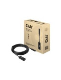 Club 3D USB 3.1 USB Type-C forlængerkabel 5m Sort