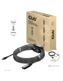 Club 3D CAC-1406 USB-A 3.2 Gen1 aktiv forlængerkabel 15m Sort