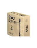 Club 3D CAC-1120 Mini DisplayPort til DisplayPort 1.4 forlængerkabel 1 m Sort