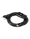 Club 3D CAC-1527 USB-C Y kabel 1.83m 100W Sort