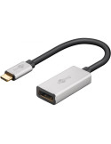 Goobay USB-C adapter til DisplayPort grå sort