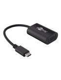 USB-Câ„¢ adapter, black, 0.2 m - USB-Câ„¢ male > V