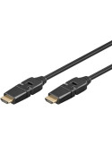 High Speed HDMI™ 360° Cable with Ethernet, 5 m - HDMI connector male (type A) > HDMI connector male (type A)