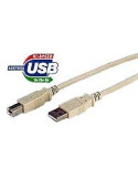 Goobay USB 2.0 A/B Certificeret 3 meter