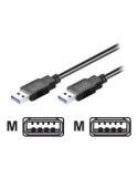 M-CAB USB 3.0 USB-kabel 1.8m Sort