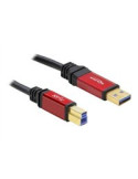 DeLOCK USB 3.0 USB-kabel 1m Sort