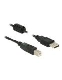 DeLOCK USB 2.0 USB-kabel 1.5m Sort