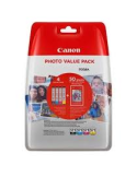 Canon CLI 571 XL /BK Photo Value Pack Sort Gul Cyan Magenta 500 sider Blækbeholder / papirsæt 0332C005