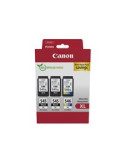 Canon PG-545XL x2 /CL-546XL Multi Pack Sort Farve (cyan, magenta, gul) Blæk