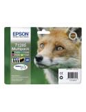 Epson T1285 Multipack Sort Gul Cyan Magenta Blæk C13T12854012