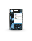 HP 932 / 6ZC71AE 4-Pack Color Ink Blækpatron (cyan, magenta, yellow, black, black)