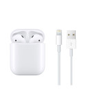 Apple AirPods 2. gen (2019) Lightning til USB-A (opladningsetui)