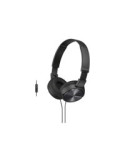 Sony MDR ZX310 Kabling Hovedtelefoner Sort