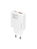 Dudao A30EU Adapter 30Watt 1xUSB-C 1xUSB-A