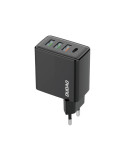 Dudao fast charger 3x USB / 1x USB Type C 20W, PD, QC 3.0 Black (A5H)