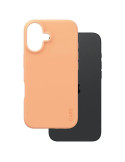 PanzerGlass CARE Fashionable Case til iPhone 16 Fersken