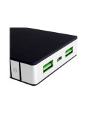 PowerNeed Powerbank 10000mAh Sort Hvid