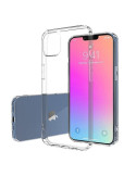 iPhone 13 Mini Hurtel Ultra Clear Fleksibel Plastik Bagside Cover - Gennemsigtig