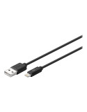 Goobay Lightning-kabel 50cm sort MFi