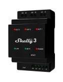 Shelly Pro 3 Three-phase DIN-relay