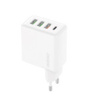 Dudao fast charger 3x USB / 1x USB Type C 20W, PD, QC 3.0 white (A5H)