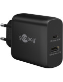 Goobay 45Watt USB GaN Strømforsyningsadapter