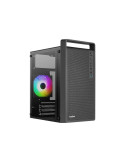 AeroCool PGS C Series CS-109-G-BK-v1 Tårn ATX Ingen strømforsyning Sort