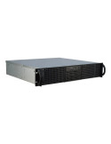 Inter-Tech IPC 2U-20240 Rackversion ATX Ingen strømforsyning Sort