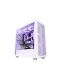 NZXT H series H7 Flow Tårn ATX Ingen strømforsyning Hvid